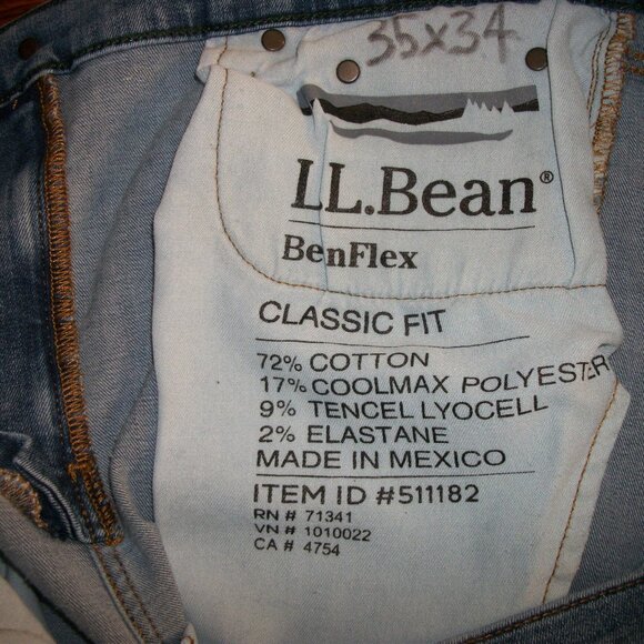 LL Bean Men's BeanFlex Classic fit - Picture 3 of 4